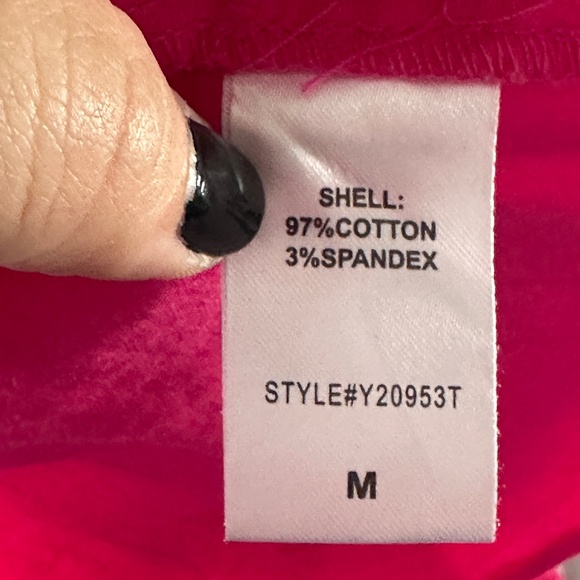 Tuckernuck Pomander Place Easton Blouse Pink Cotton Poplin Long Sleeve Blouse M - Picture 7 of 8